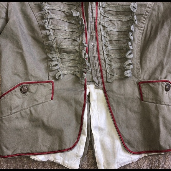 Zara basic green blazer - Picture 3 of 6